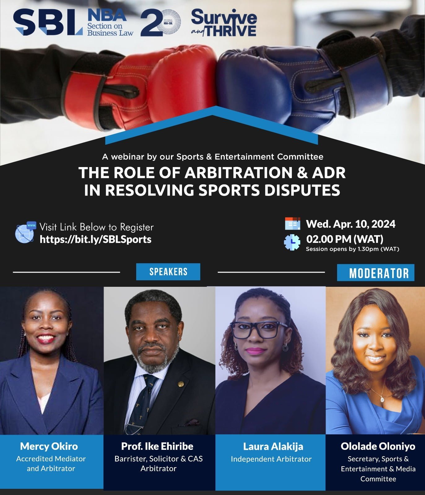 THE ROLE OF ARBITRATION AND ADR IN RESOLVING SPORTS DISPUTE